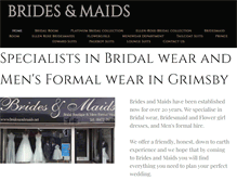 Tablet Screenshot of bridesandmaids.net